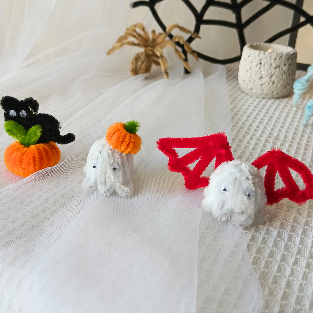 【ハロウイングッズ】カボチャ&ゴースト3セット・モールキット