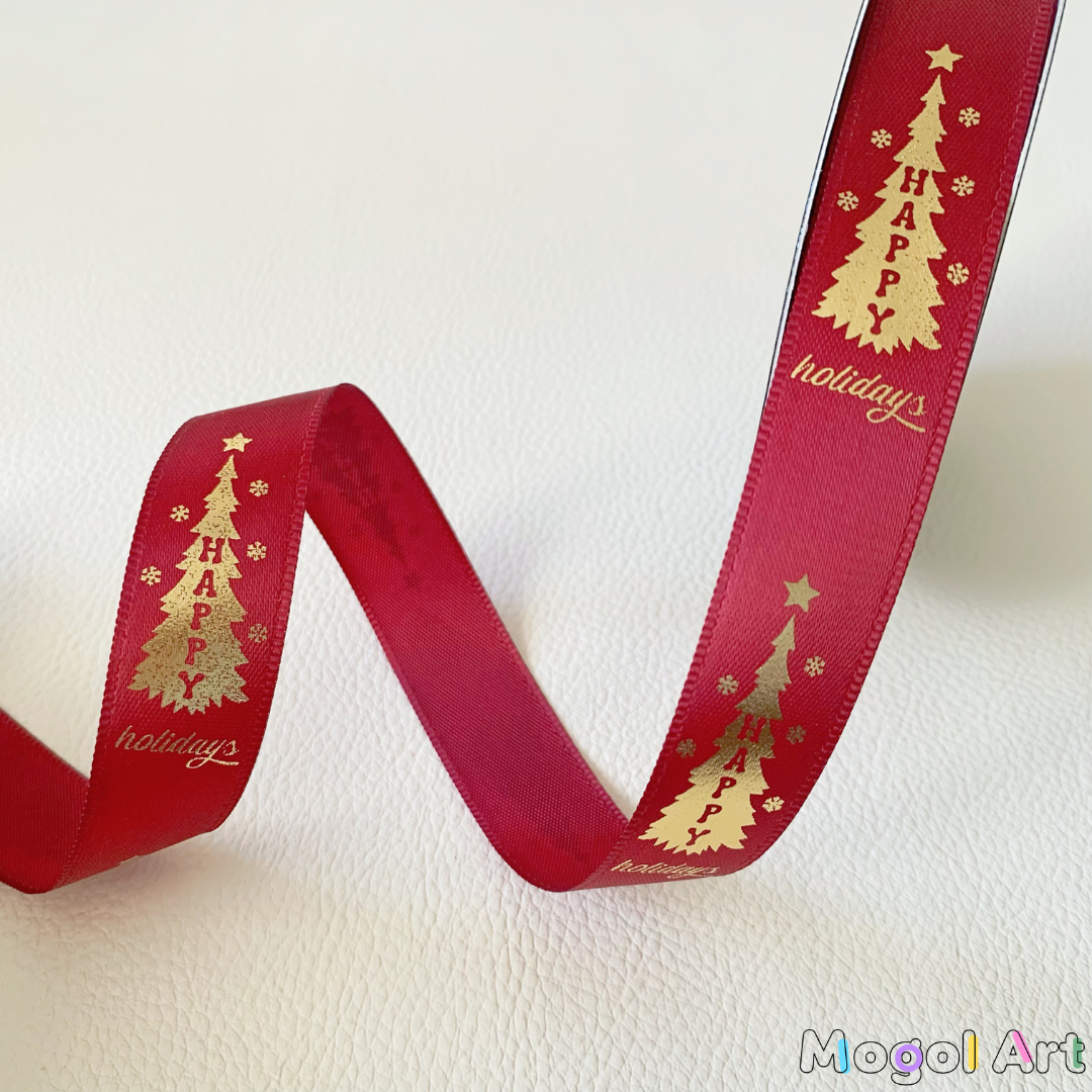 【Xmasリボンセット】赤系