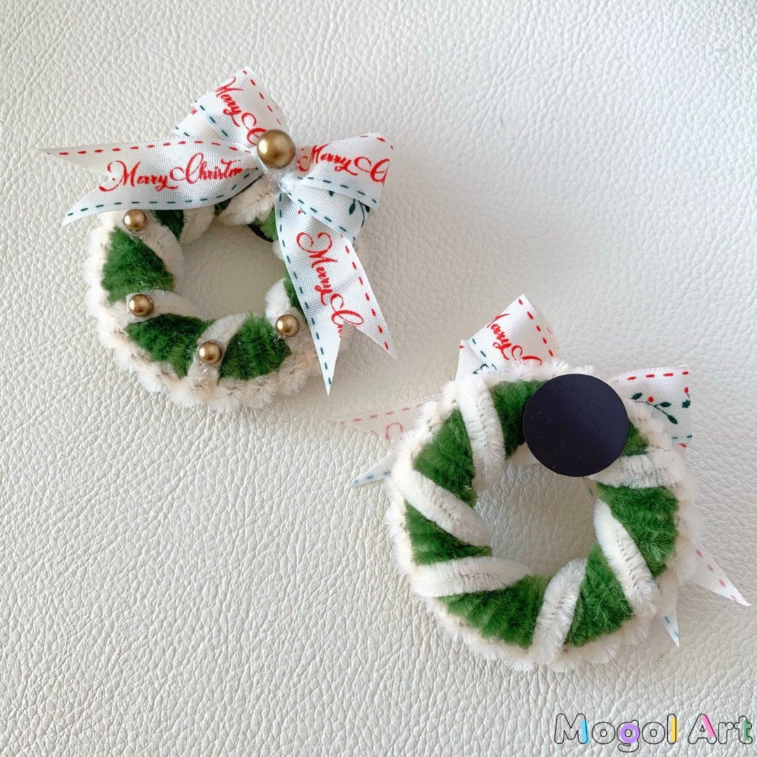【完成品】Xmasリース3セット