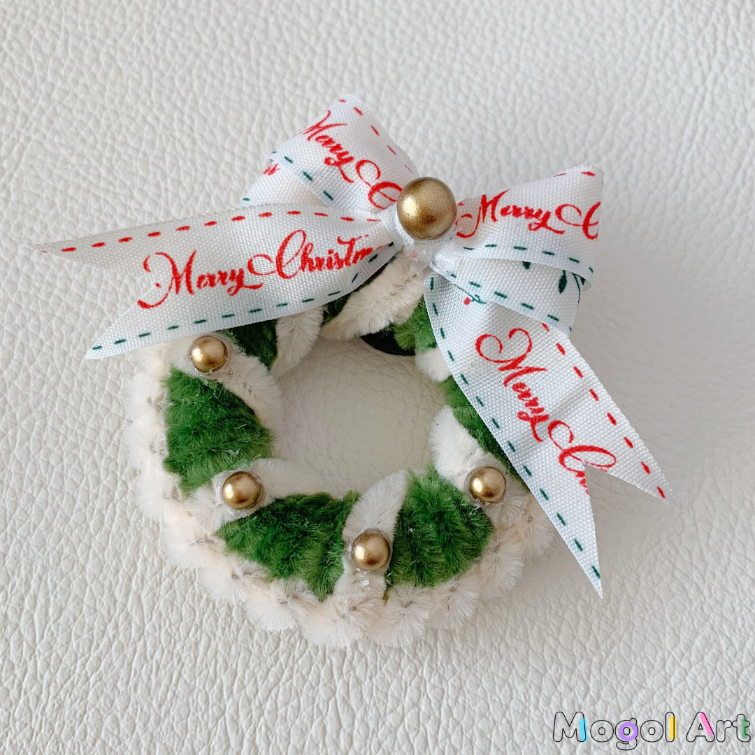 【完成品】Xmasリース3セット