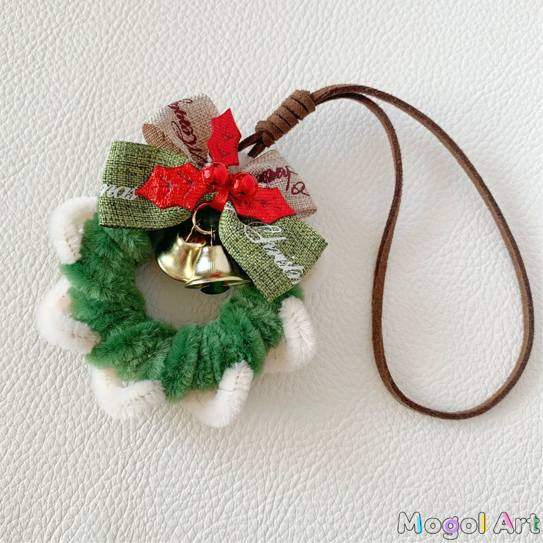 【完成品】Xmasリース3セット